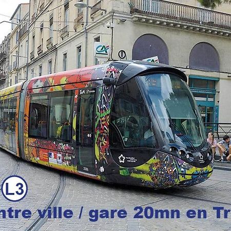 Montpellier Studio Climatise Esterno foto